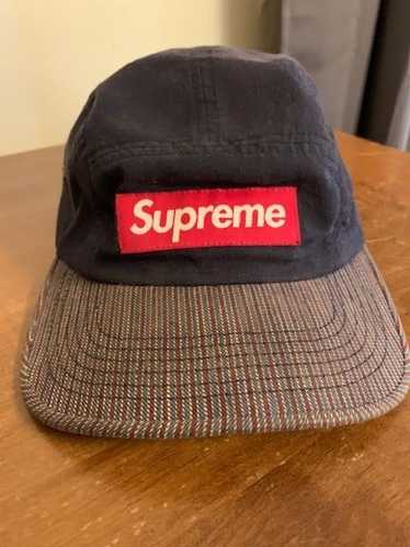 Supreme Green Iridescent Camp Cap – On The Arm