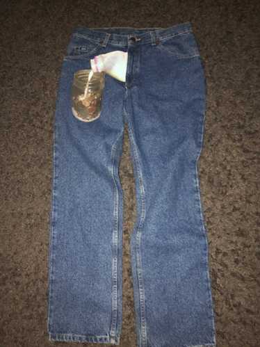 Lee Custom milk Zip jeans- baggy fit