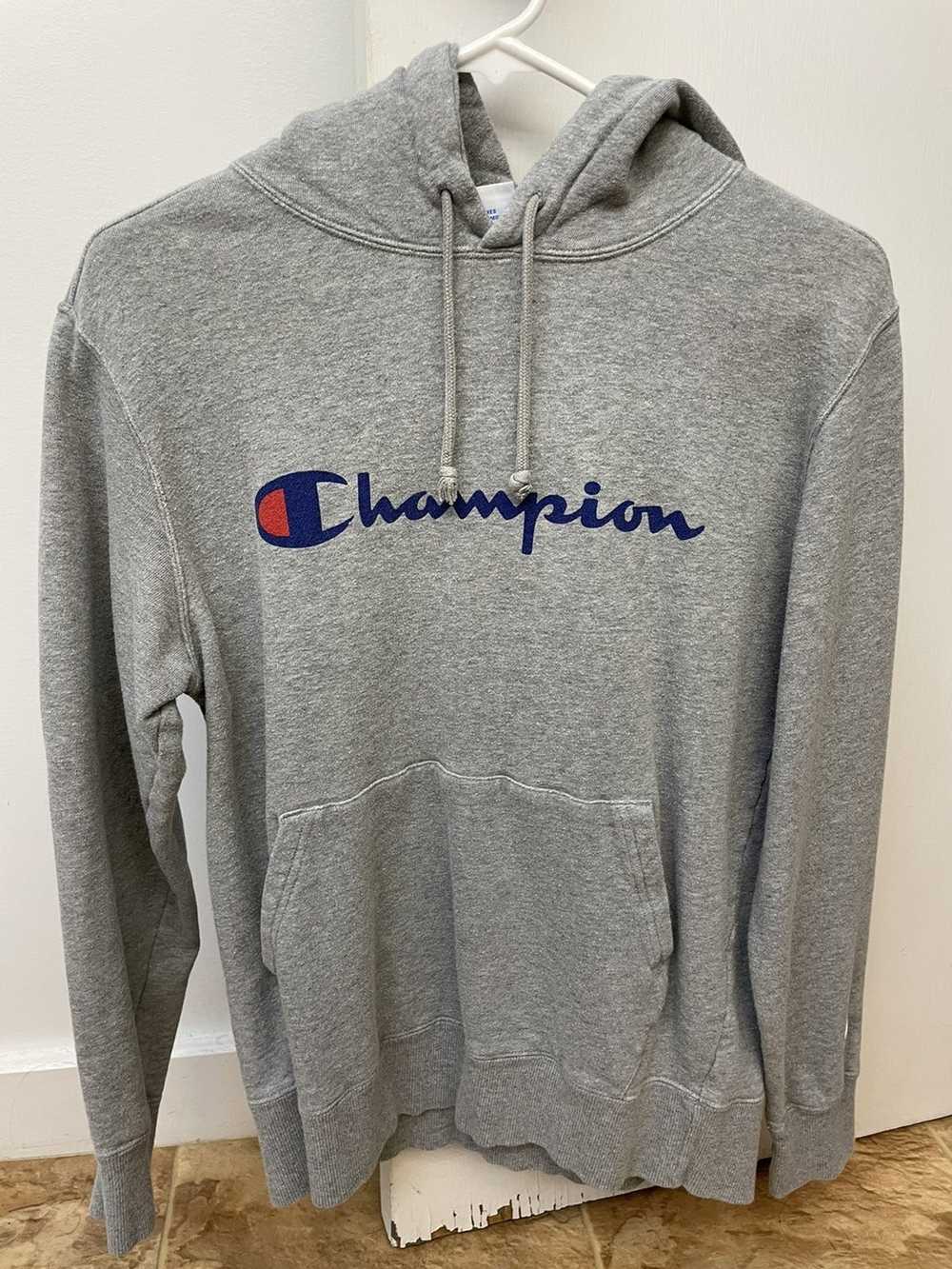 Champion Champion FLC Grey Pullover Hoodie - image 1