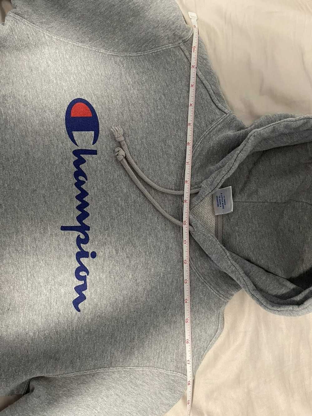 Champion Champion FLC Grey Pullover Hoodie - image 4