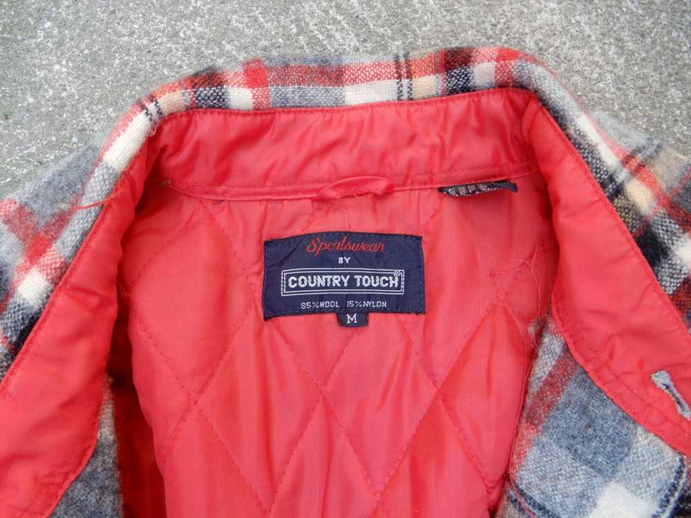 Vintage 1970s "Country Touch" Insulated Flannel - image 3