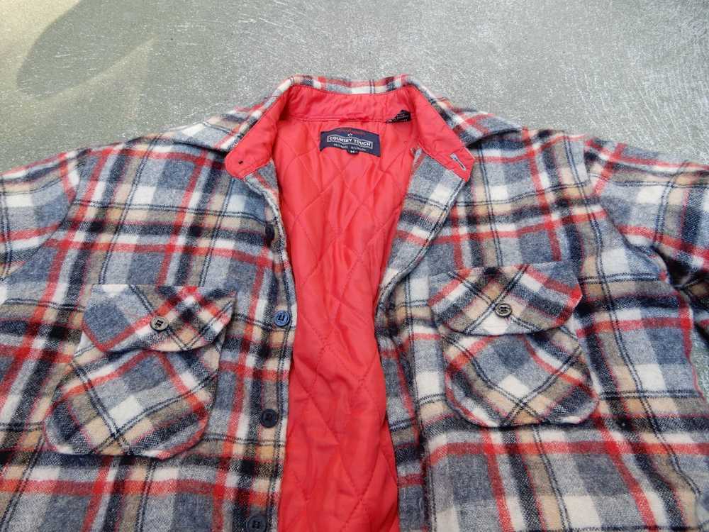 Vintage 1970s "Country Touch" Insulated Flannel - image 5