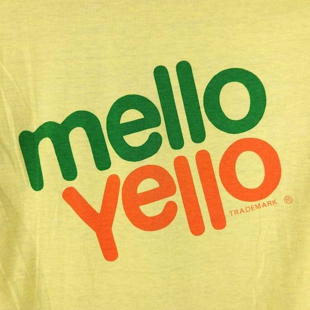 Vintage Mello Yello Turkey Trot 10K T Shirt Vinta… - image 4