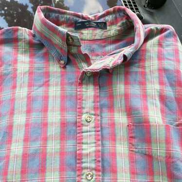 Bd Baggies B.D. Baggies Mens Large Red Plaid Shirt