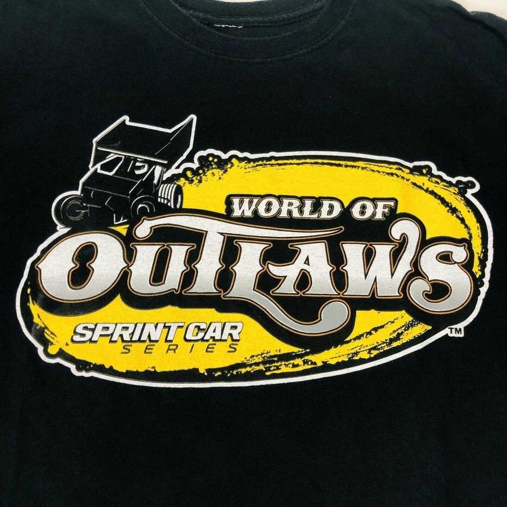 Other Sprint NASCAR World Of Outlaws Racing T Shi… - image 8