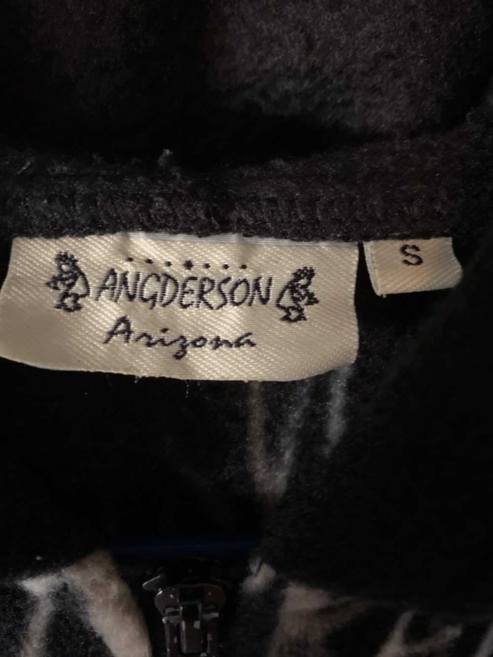 Vintage Angderson AZ Wolf 2 sided full zip hoodie - image 3