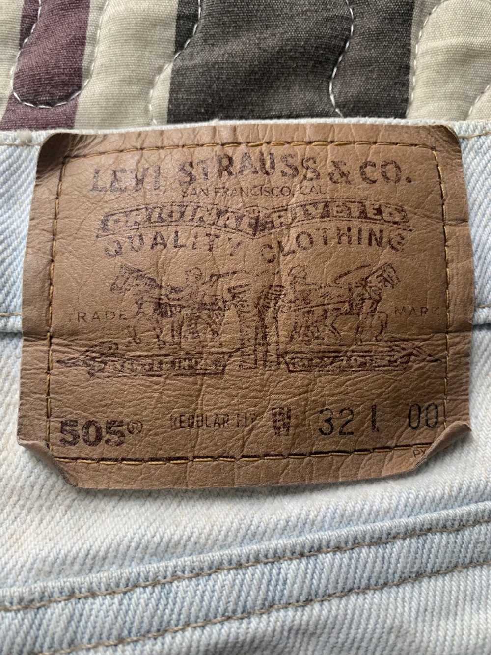 Levi's Vintage Clothing Levi Orange Tab 505 Regua… - image 3