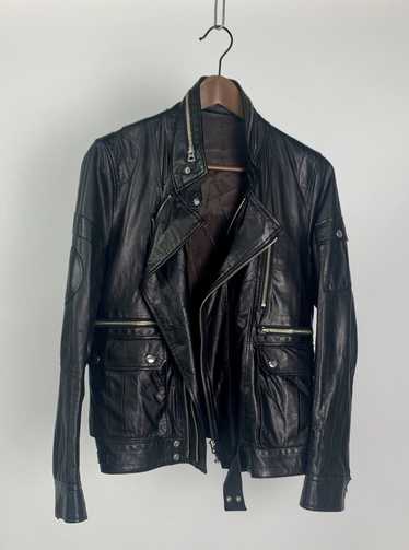Undercover SS07 Undercover Leather Jacket Black Un