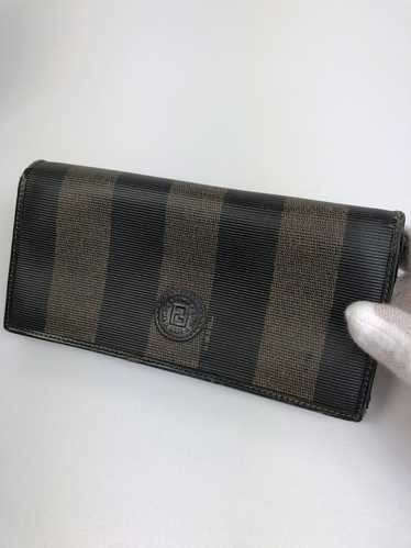 Fendi Fendi FF striped long wallet