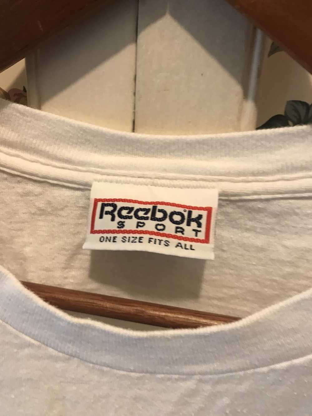 Reebok × Vintage Vintage 90s Reebok T-shirt - image 5