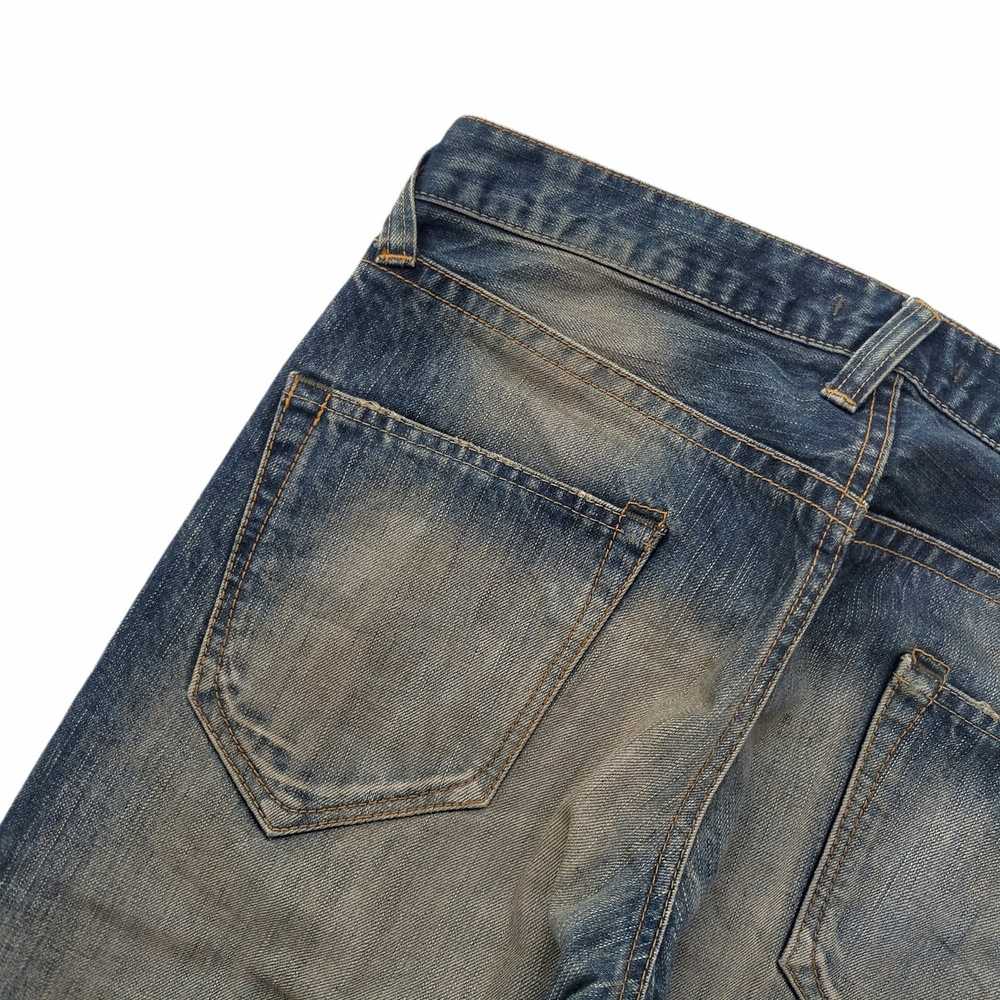 Buy Philipp Plein Men Mid-Wash Super Straight Distressed Denim Jeans Online  - 788883 | The Collective