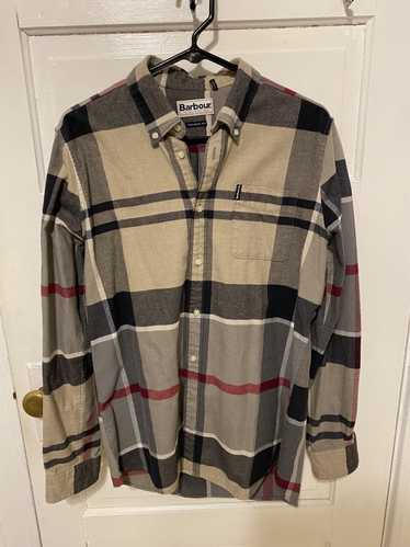 Barbour Barbour Gray Tartan Plaid Flannel