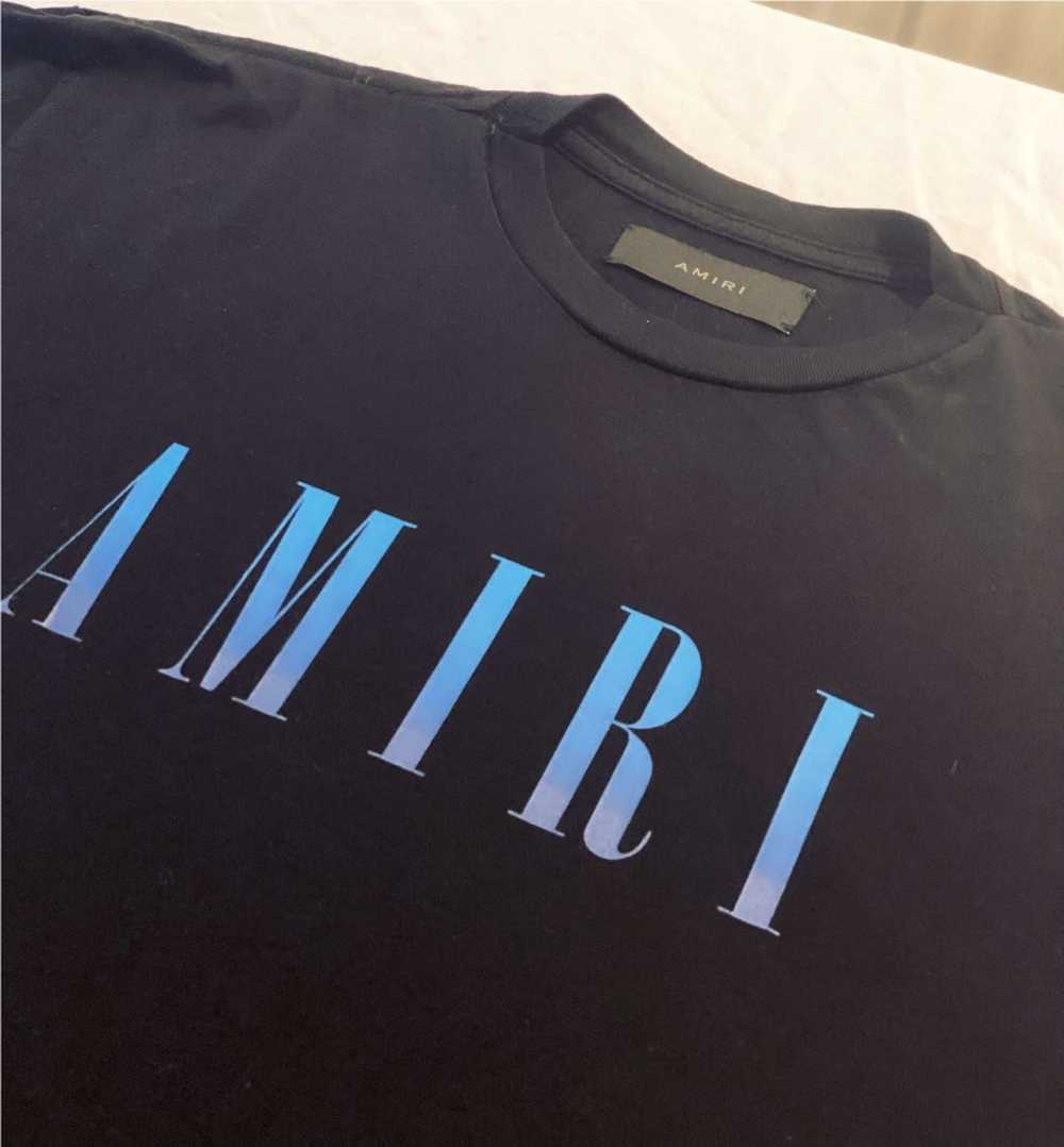 AMIRI — LOS ANGELES T-SHIRT PETROL BLUE