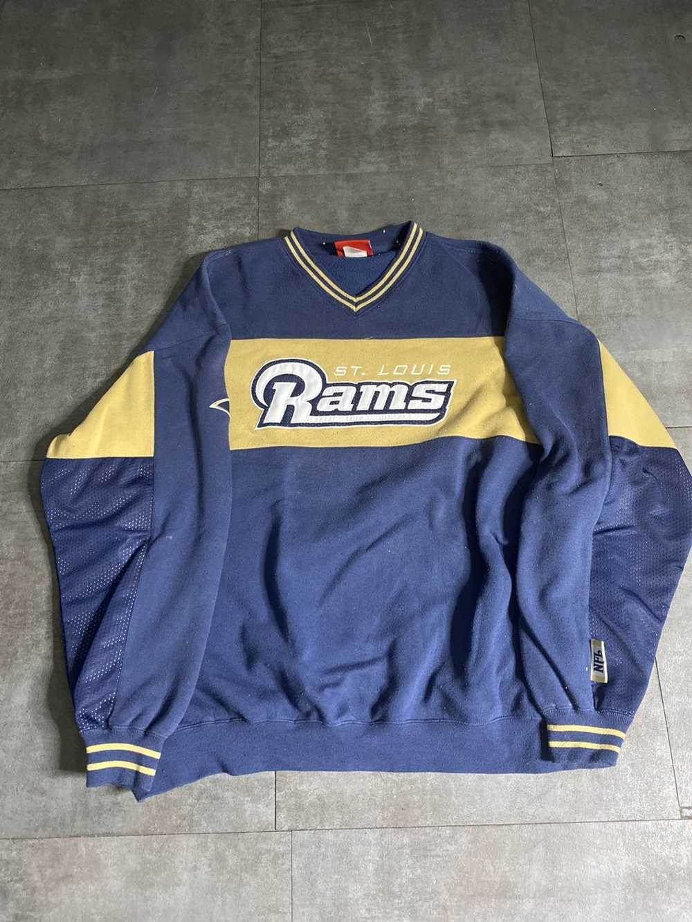 Los Angeles Rams 90's Logo 7 Pullover Jersey  Doctor Funk's Gallery:  Classic Street & Sportswear