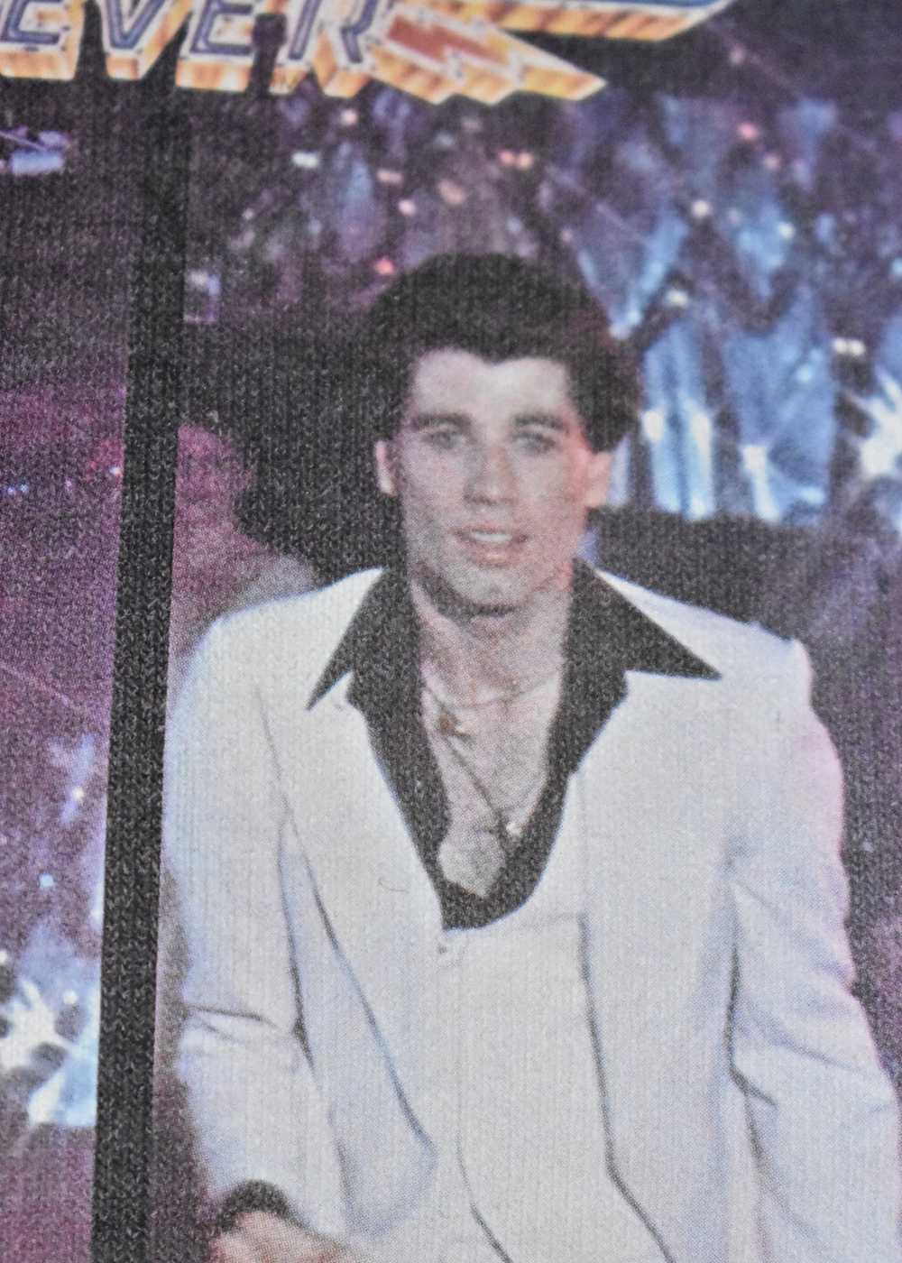 1977 John Travolta Saturday Night Fever T-shirt - image 2
