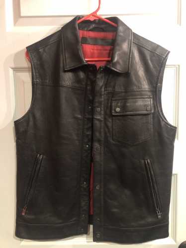 Drome DROMe Black Leather Vest