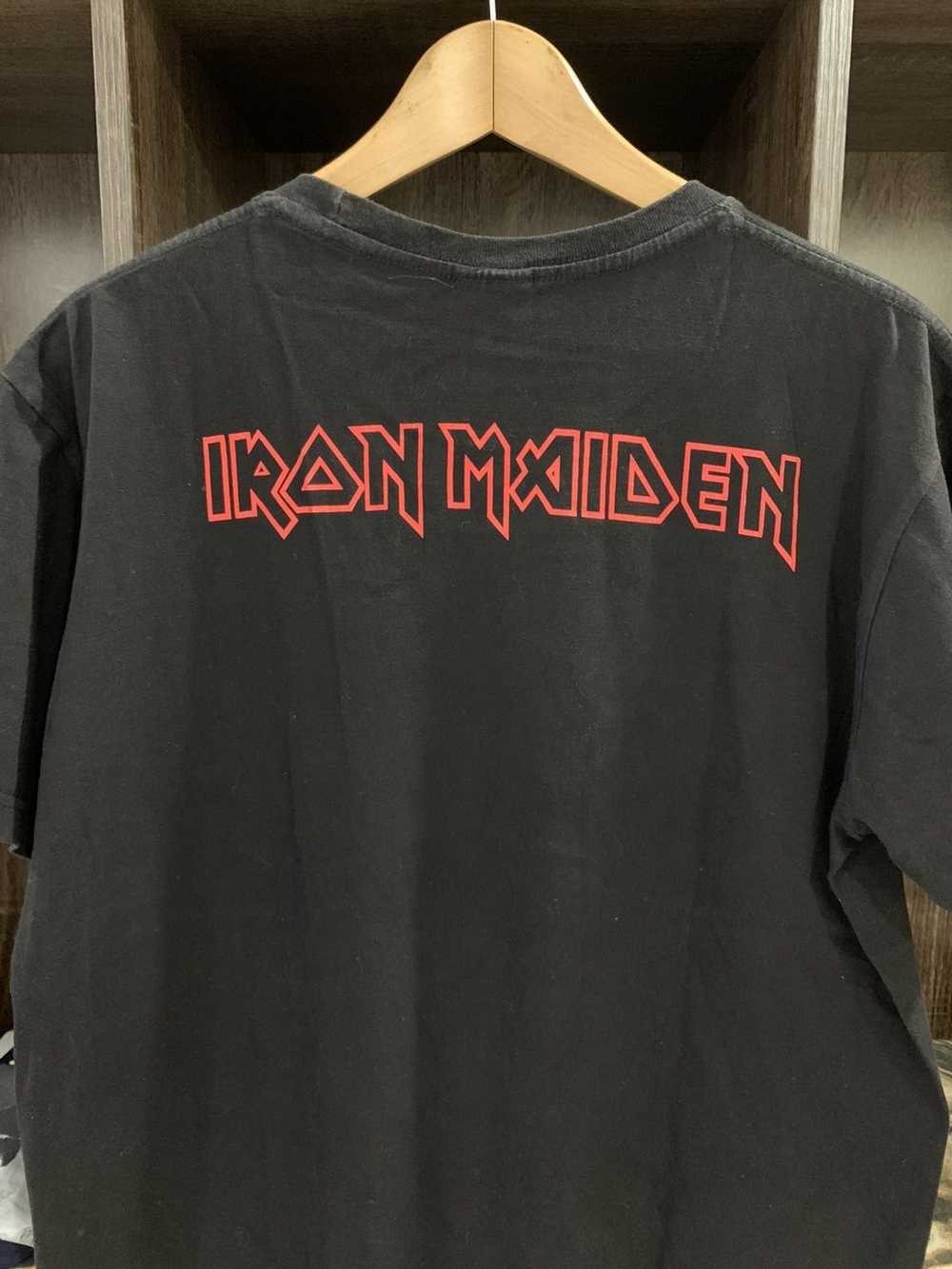 Band Tees × Iron Maiden × Vintage Y2K Iron Maiden… - image 4