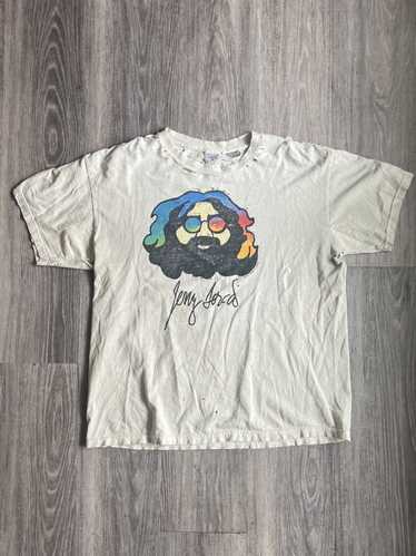 Grateful Dead × Vintage Vintage Jerry Garcia T Sh… - image 1