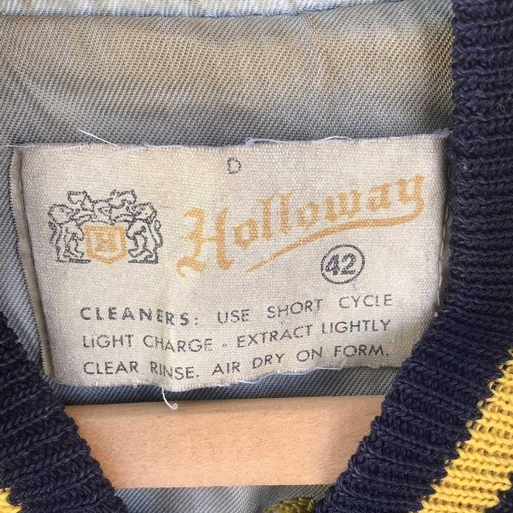 Holloway × Varsity Jacket × Vintage 70s Holloway … - image 3