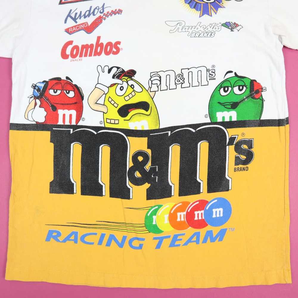 Racing × Tee × Very Rare Vintage M&M Racing Team … - image 4