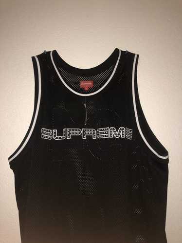 シュプリーム　Rhinestone Basketball Jersey Supreme Rhinestone Basketball Jersey (SS19) - $110
