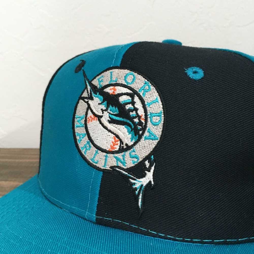 MLB × Vintage VTG MLB FLORIDA MARLINS SNAPBACK HAT - image 2