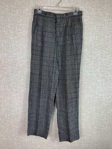 人気ブラドン vintage 70s check ポリパンツ pants poly カジュアル