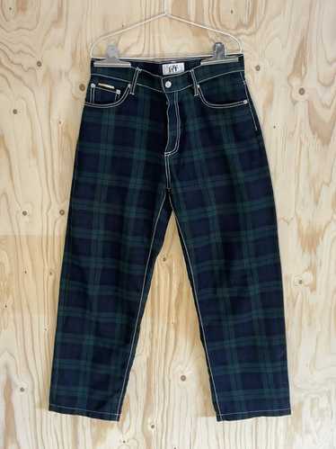 Eytys Eytys Benz Plaid wool flannel jeans - image 1