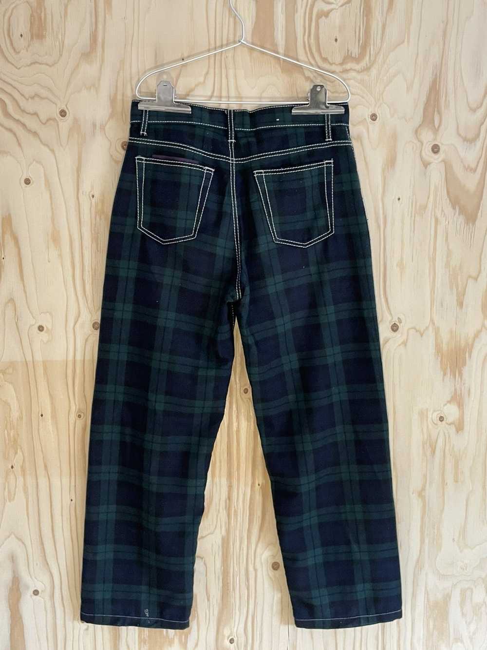 Eytys Eytys Benz Plaid wool flannel jeans - image 3