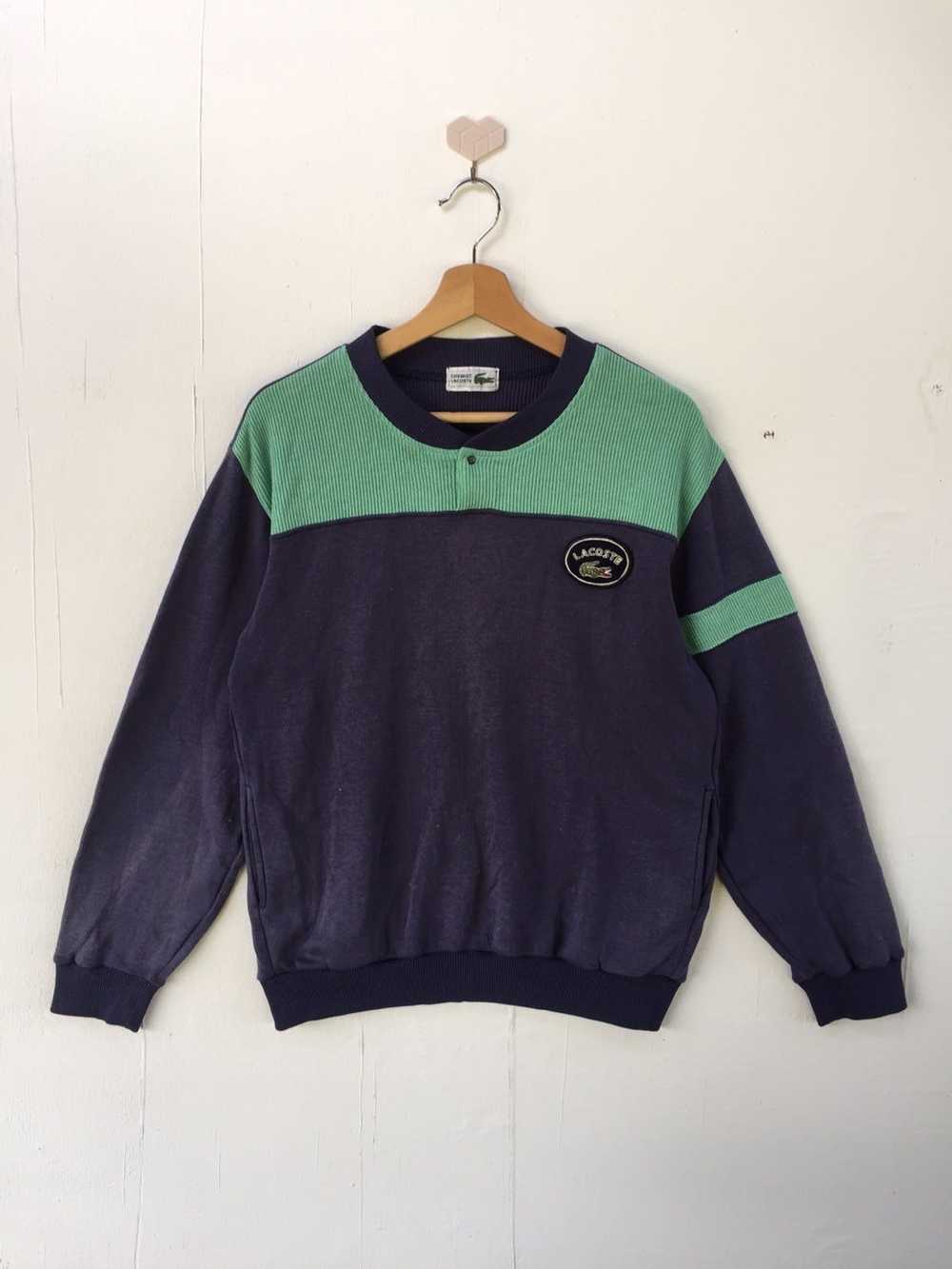 Lacoste × Vintage Vintage Chemise Lacoste Sweatsh… - image 1