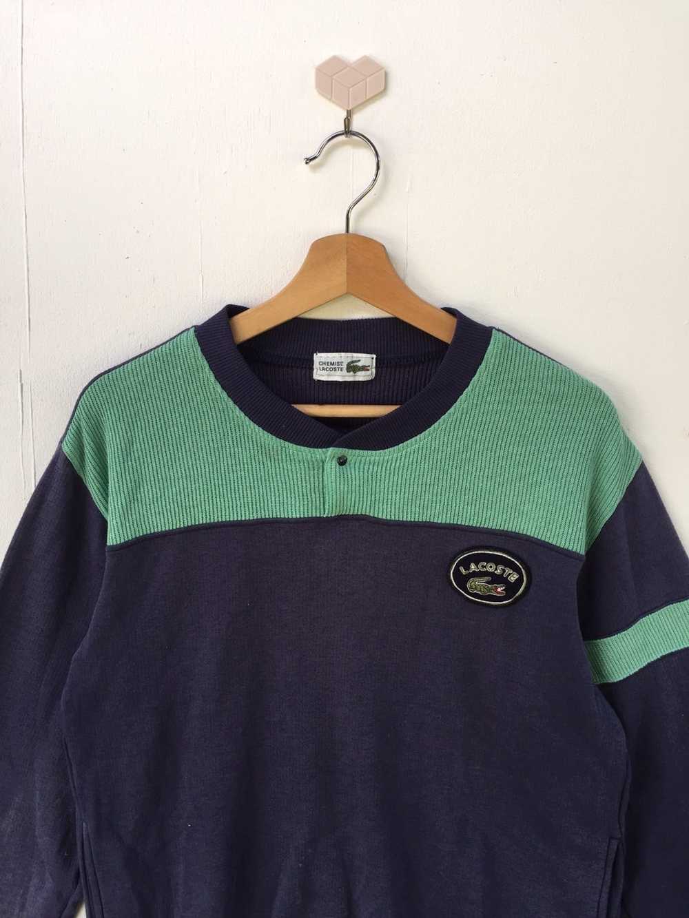 Lacoste × Vintage Vintage Chemise Lacoste Sweatsh… - image 2