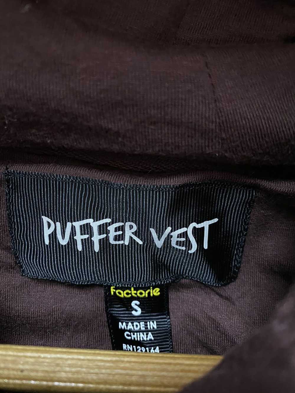Factorie × Streetwear × Tracey Vest Puffer vest h… - image 4