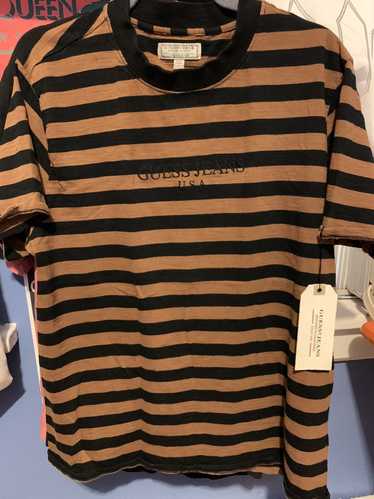 Guess × Vintage Guess Jeans Brown and Black stripe