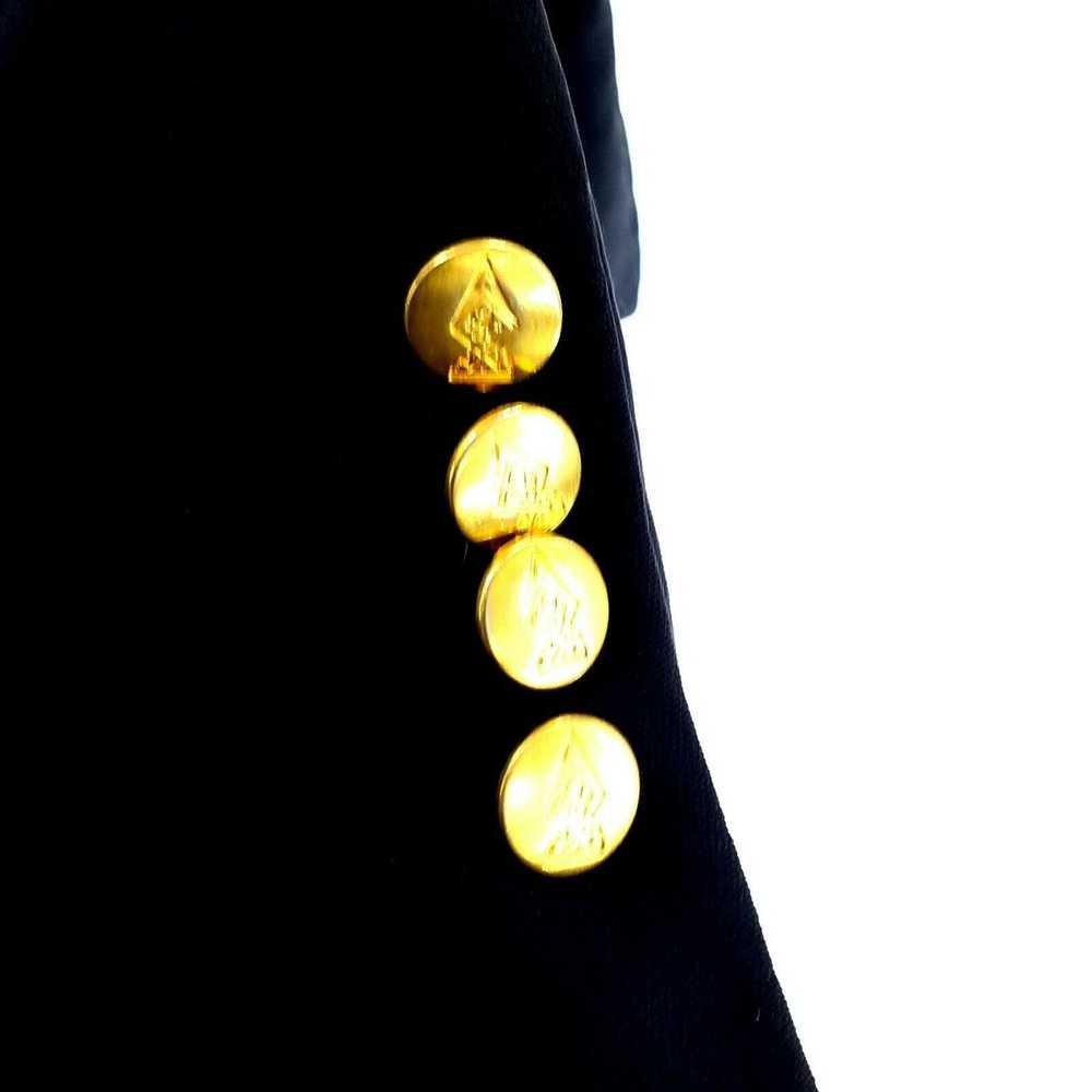 Austin Reed Austin Reed Wool 2 Gold Button Blazer… - image 3
