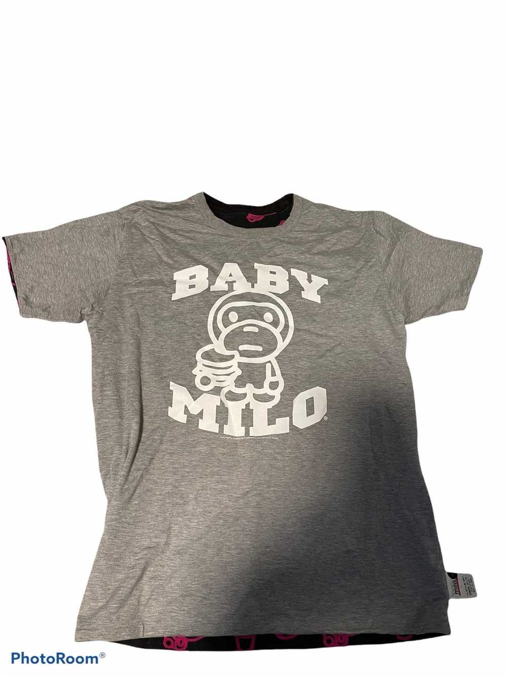 Bape baby milo colab reversible shirt - image 1