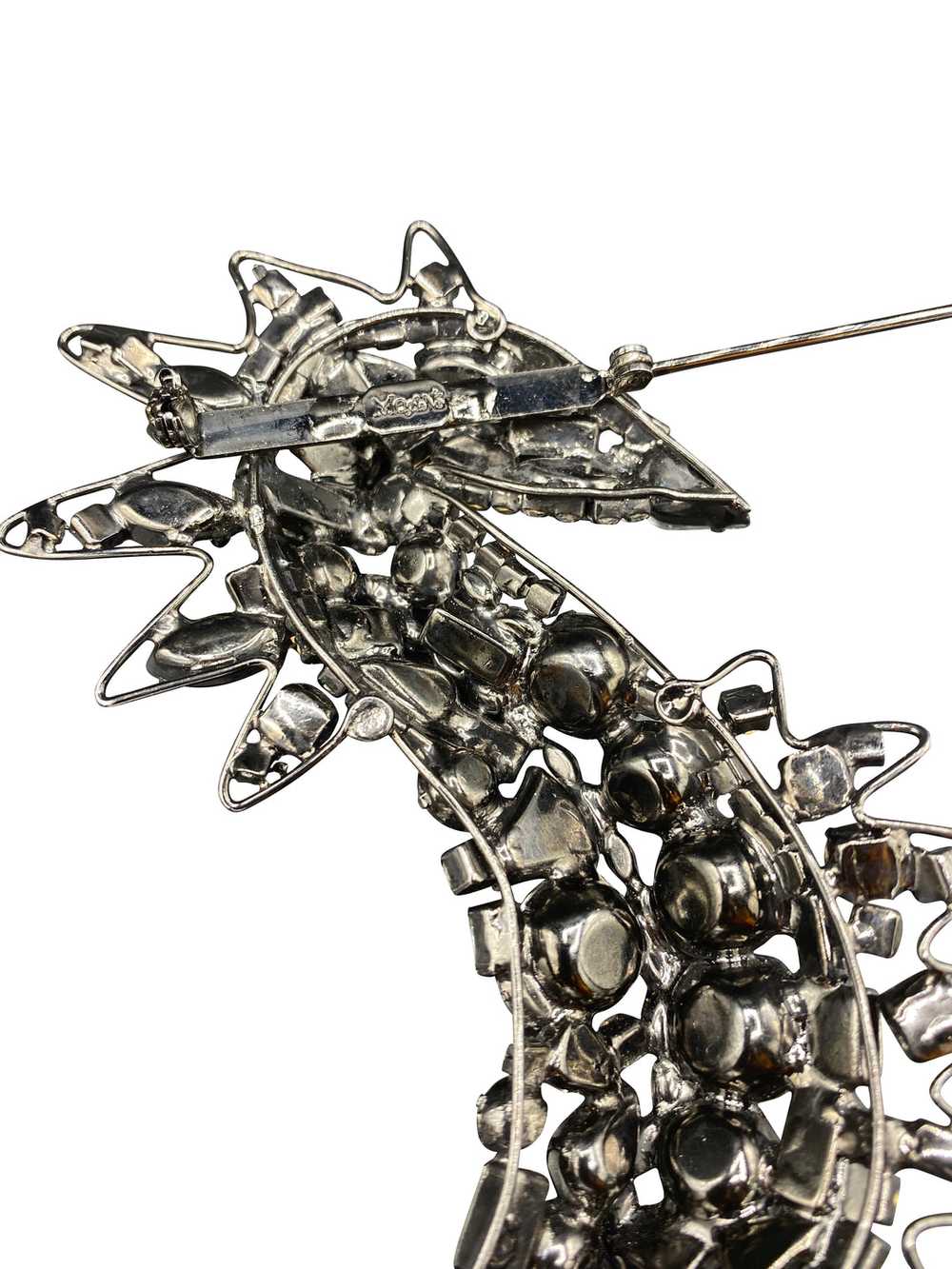MOANS Contemporary Diamante Sea Horse - image 3