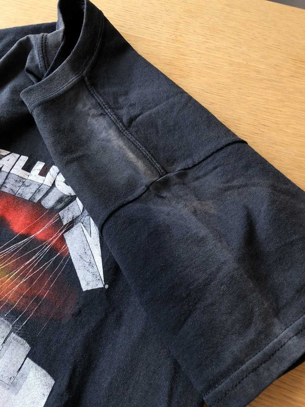 Metallica × Rock T Shirt × Vintage Faded «Master … - image 8