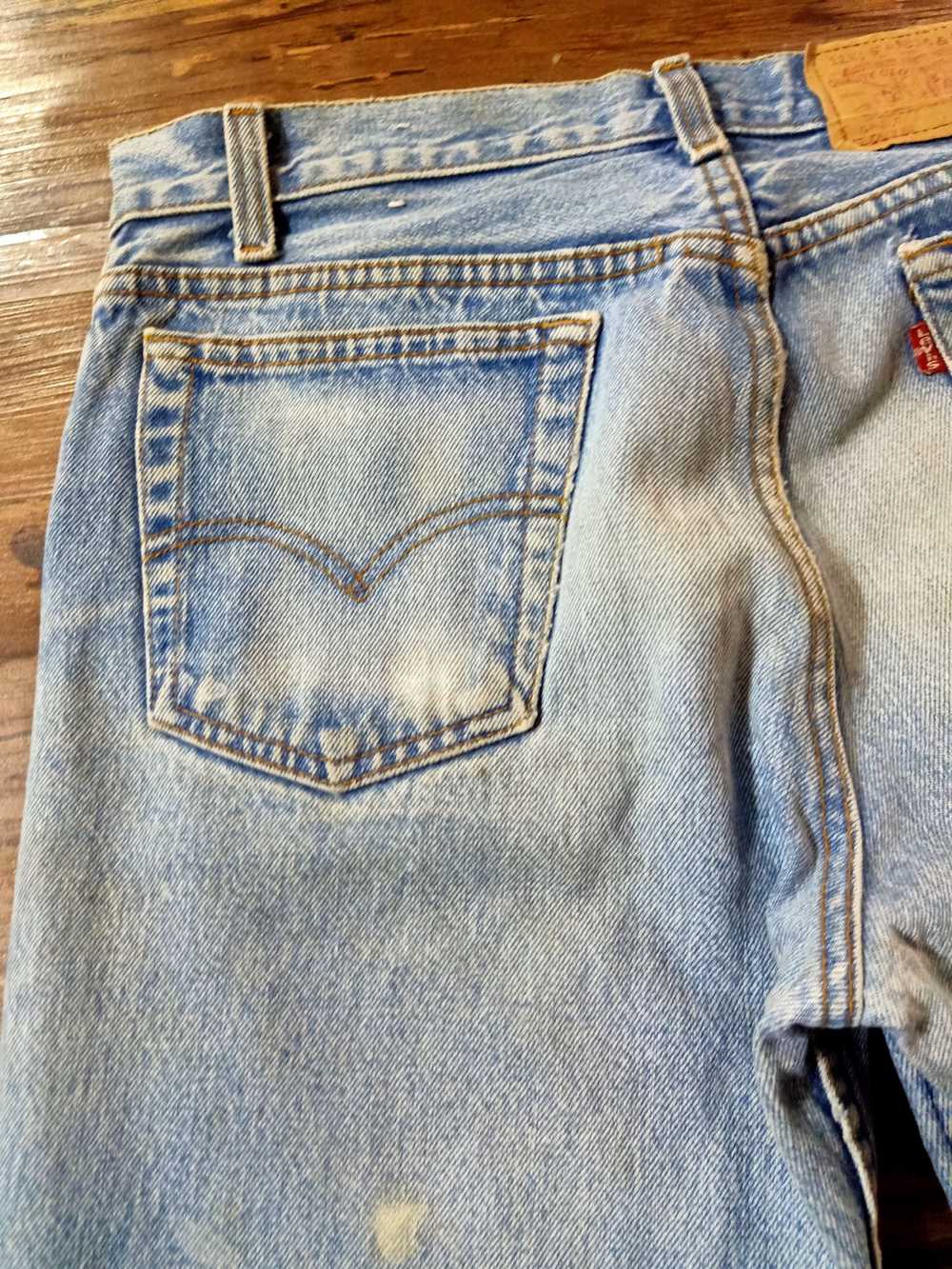 Distressed Denim × Levi's × Made In Usa 💥 Levis … - image 10