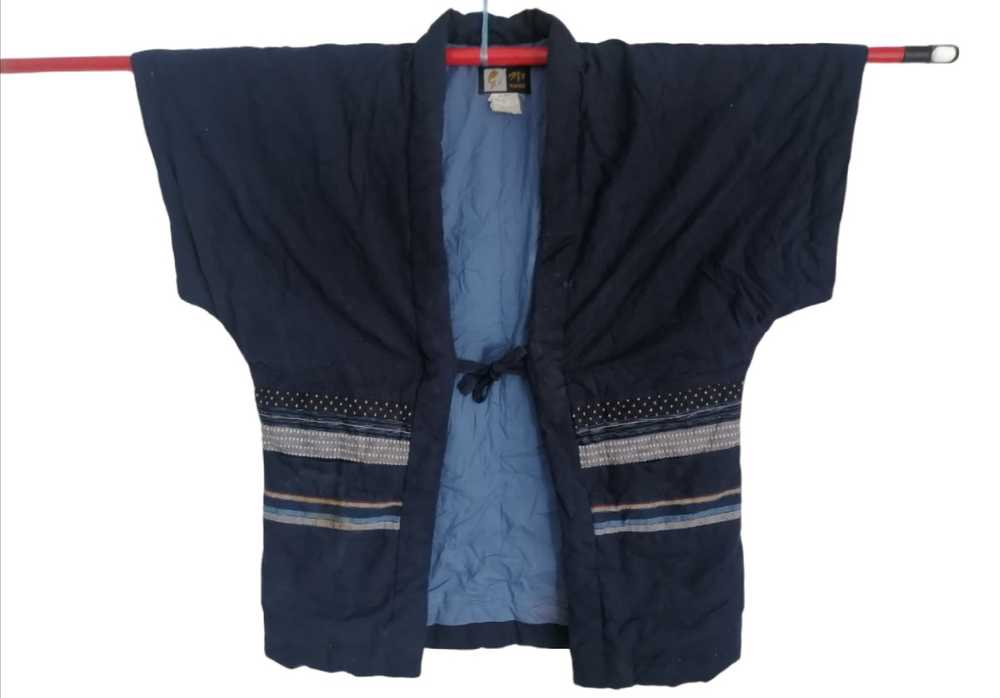 Indigo × Japanese Brand × Kimono Japan Dragon Vin… - image 1