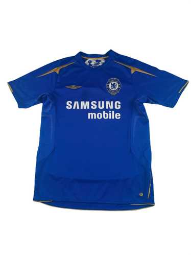 CHELSEA 1995/1997 HOME FOOTBALL SHIRT JERSEY UMBRO YL BOYS #4