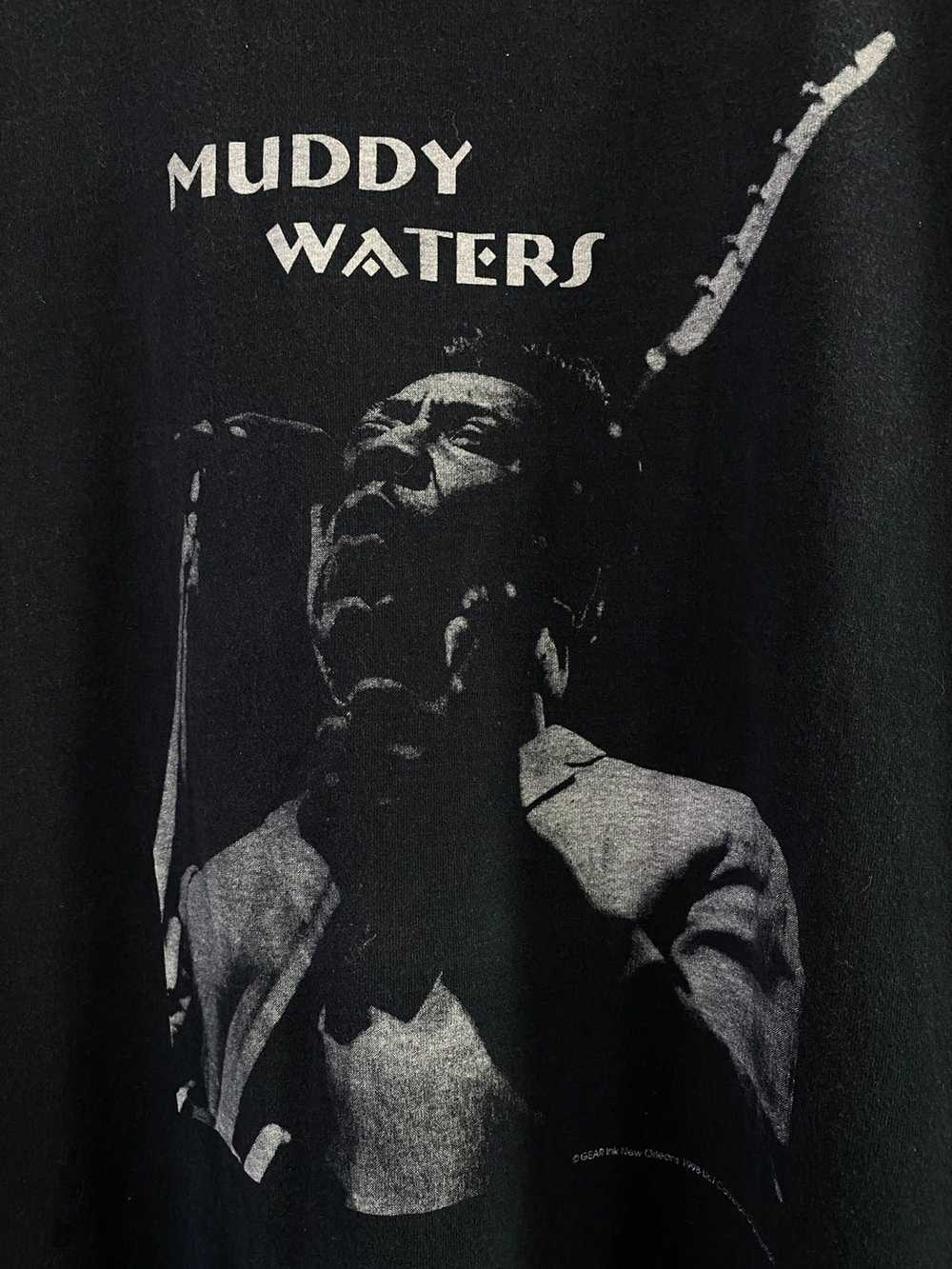 Vintage 1998 Vintage Muddy Waters T-Shirt 90s - image 2