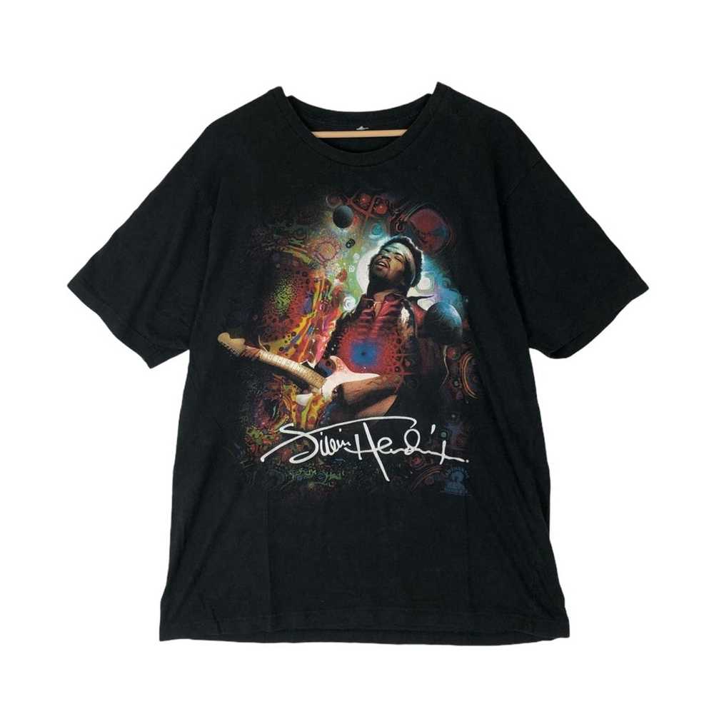 Jimi Hendrix × Rock T Shirt Jimi Hendrix psychede… - image 1