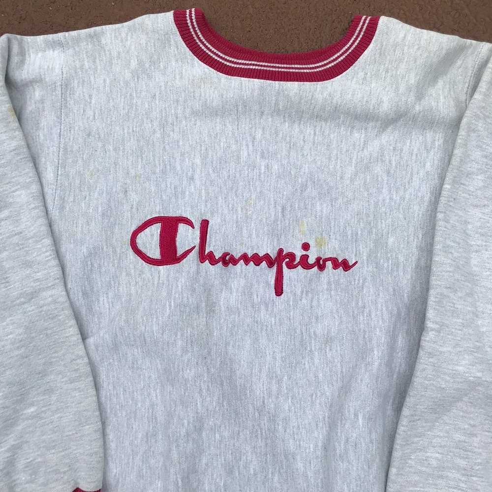 Champion × Made In Usa × Vintage 90s champion rev… - image 2