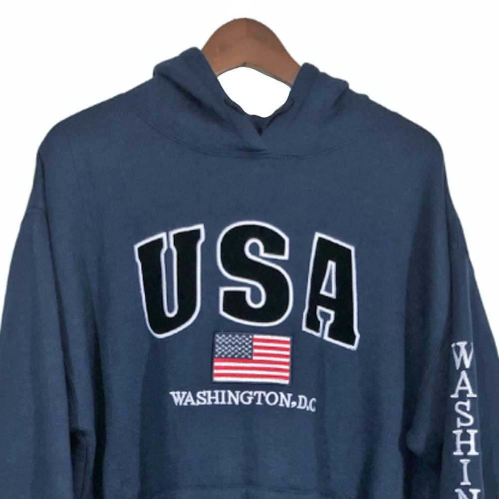 Other UNITED STATE WASHINGTON Blue Hoodie Men's S… - image 2