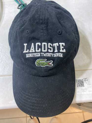Lacoste Lacoste Dad Hat Baseball Cap Black Strap B