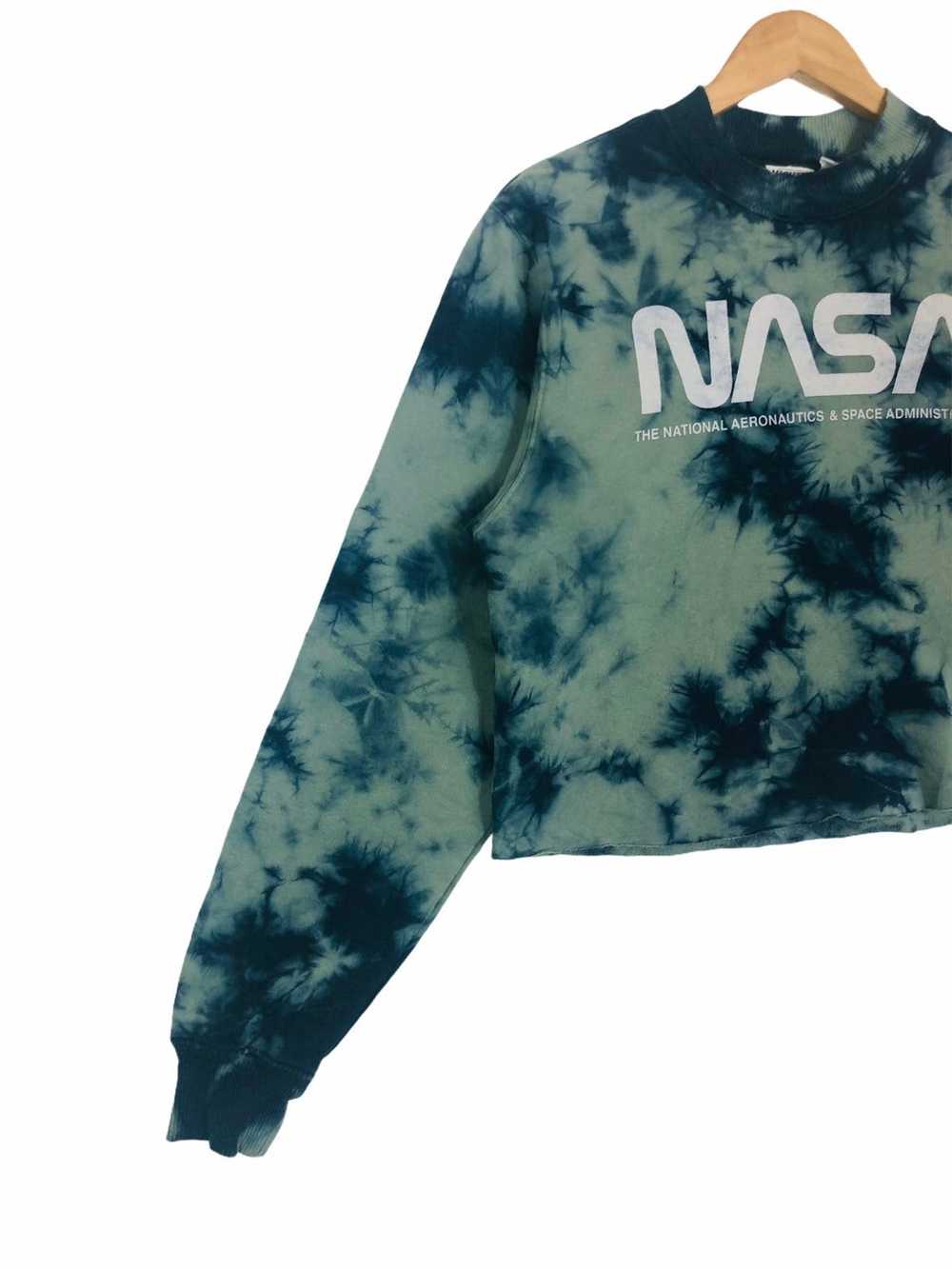 Nasa Sweatshirt NASA Big Logo Size M - image 2