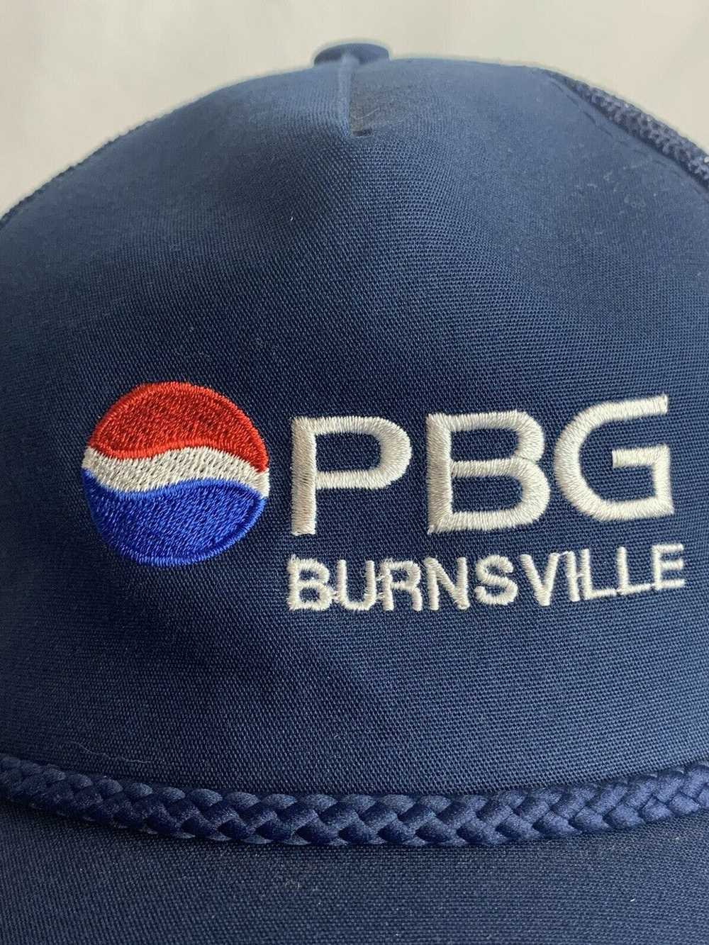 Pepsi Vintage Pepsi Cola PBG Burnsville Snapback … - image 2