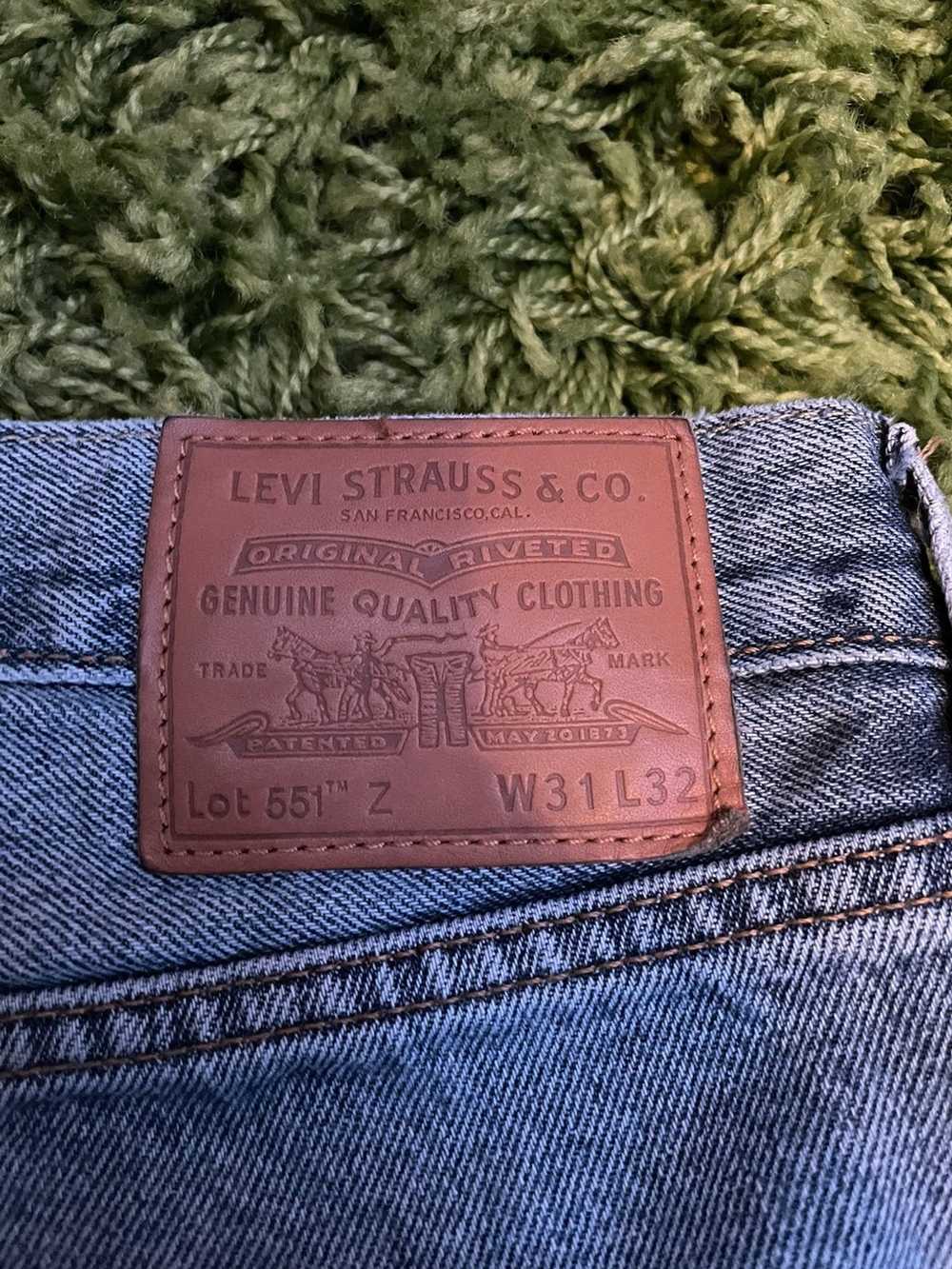 Levi's Vintage Levis 551 Jeans Selvedge Denim - image 3
