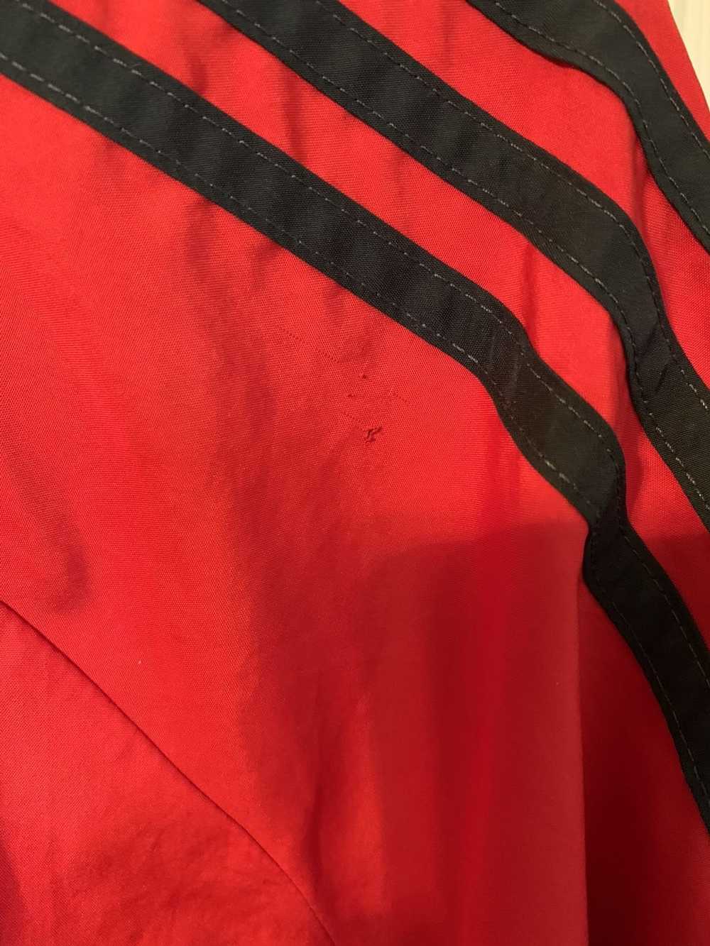 Adidas × Vintage Vintage red adidas zip up jacket - image 6