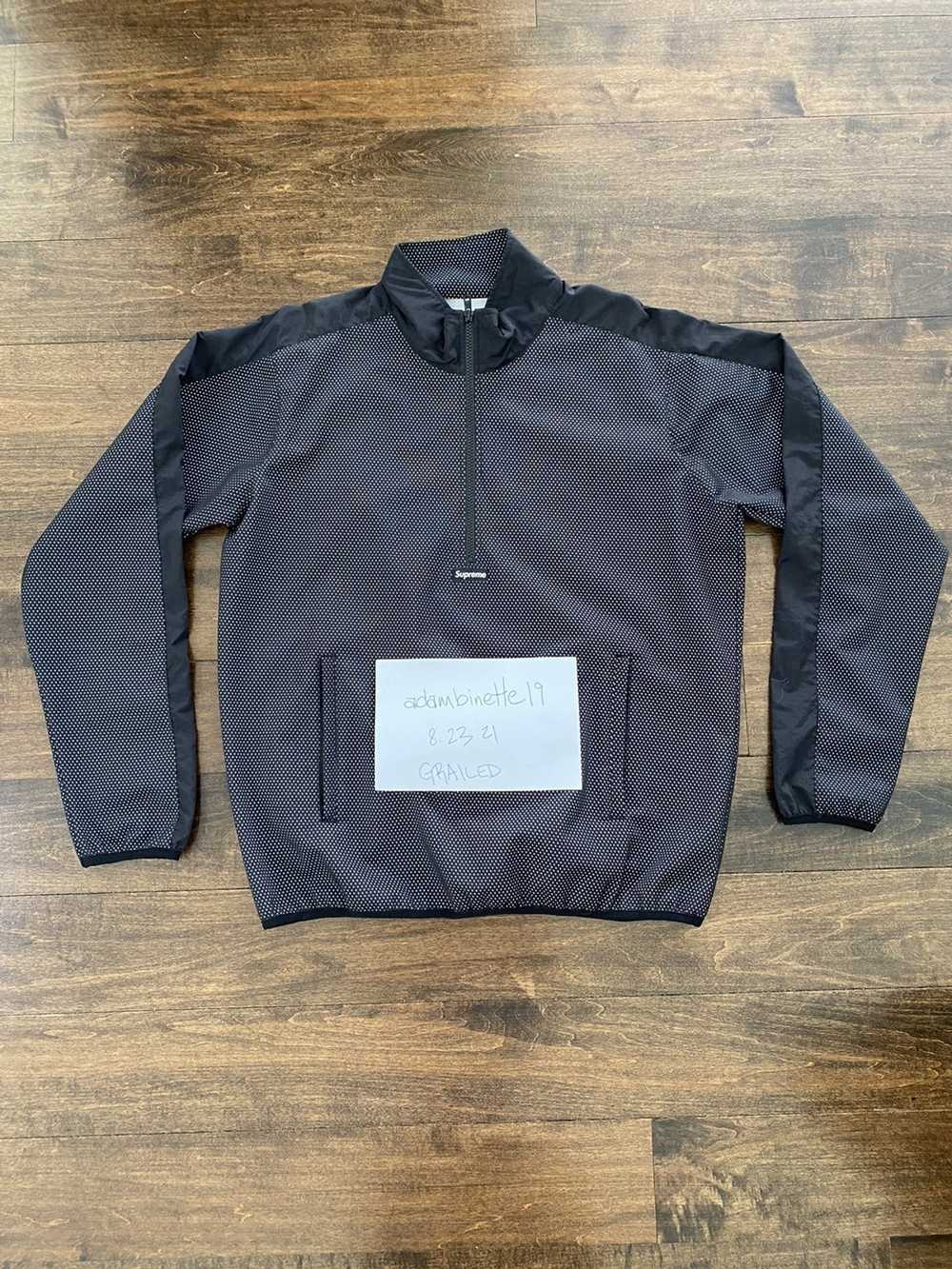 Supreme Supreme SS14 Half Zip Mesh Pullover Jacket - image 1